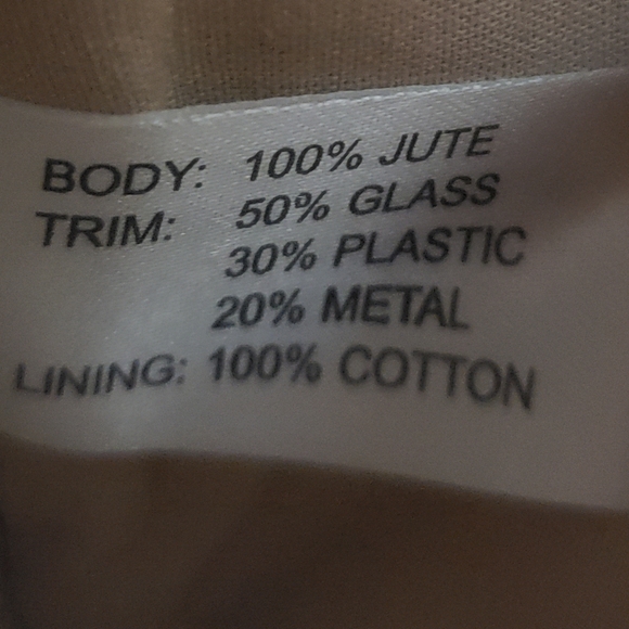 NWOT Bohemian Style Beaded Jute Shoulder bag - Picture 13 of 14